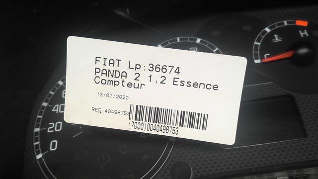 Compteur FIAT PANDA 2 PHASE 1 Essence - 1