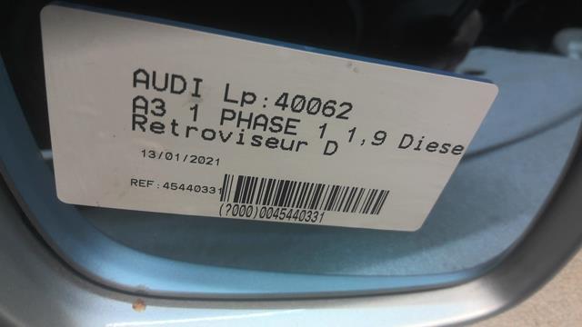 Specchietto retrovisore destro AUDI A3 1 PHASE 1 Diésel - 1
