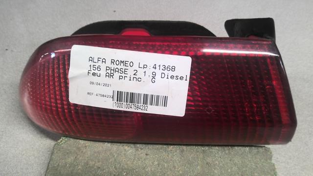 Fanale posteriore principale sinistro (luci) ALFA ROMEO 156 PHASE 2 Diésel - 1