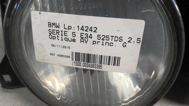 Gruppo ottico anteriore principale sinistro (luci)(faro) BMW SERIE 5 E34 Diésel - 1