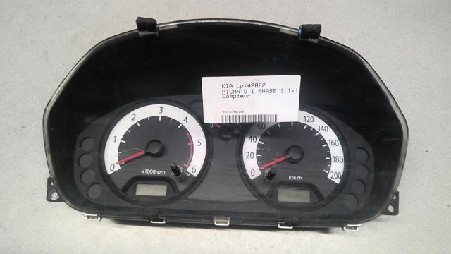 Compteur KIA PICANTO 1 PHASE 1 Diesel - 1