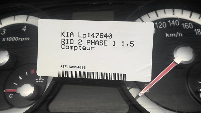 Compteur KIA RIO 2 PHASE 1  - 1