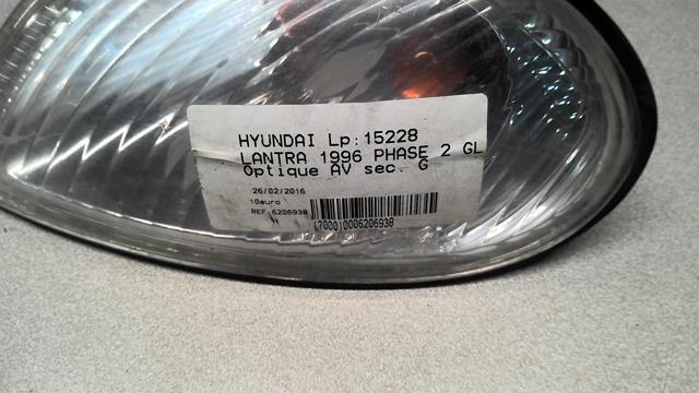 Gruppo ottico anteriore secondario sinistro (luci)(freccia) HYUNDAI LANTRA 2 Diésel - 1
