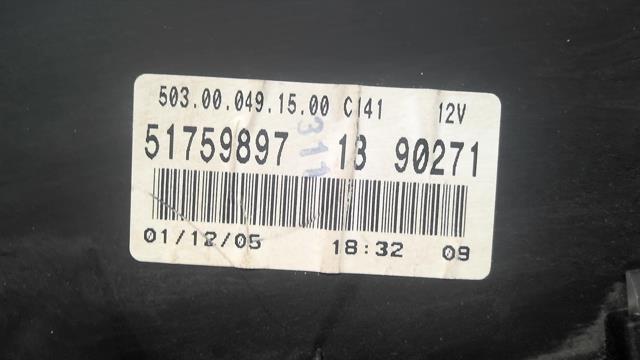 Compteur FIAT PANDA 2 PHASE 1 Diesel - 1