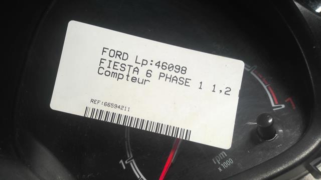 Compteur FORD FIESTA 6 PHASE 1 Essence - 1