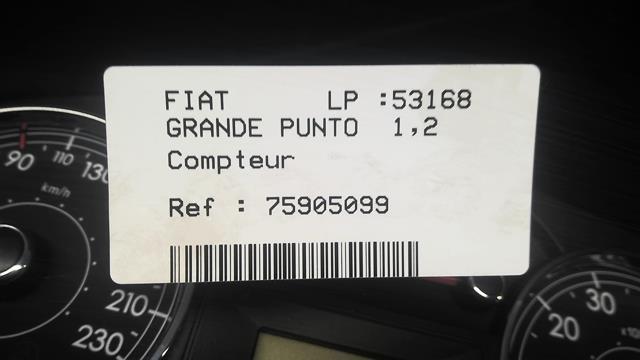Tachimetro FIAT GRANDE PUNTO  - 1