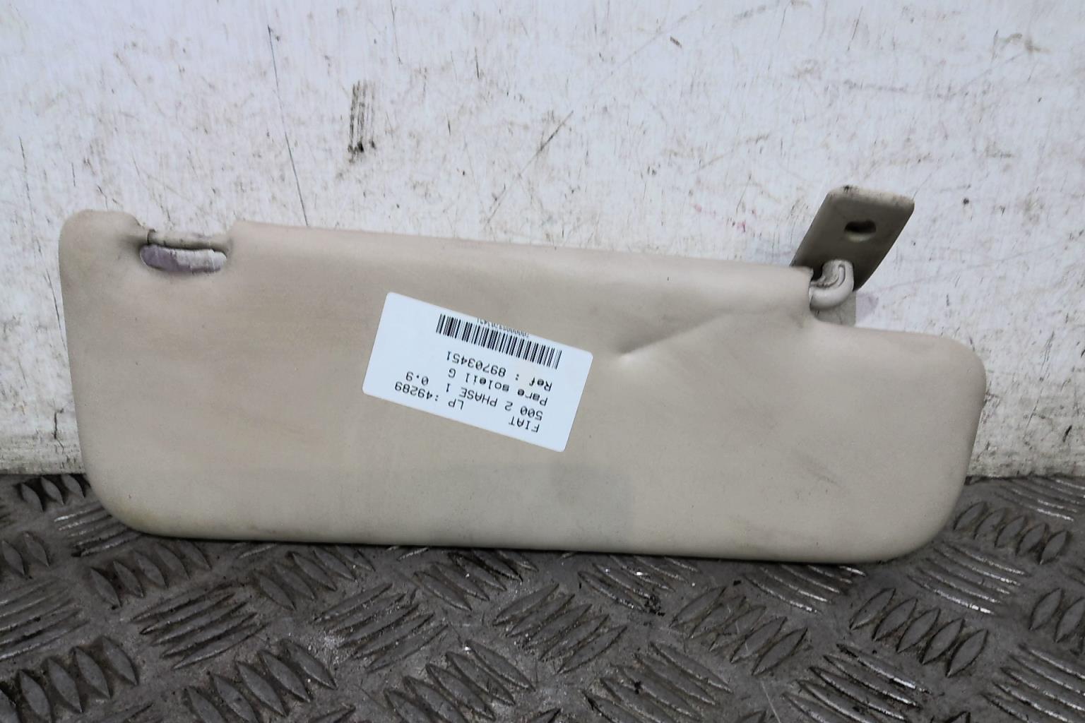 Visiera parasole sinistra FIAT 500 2 PHASE 1 Gasolina - 1