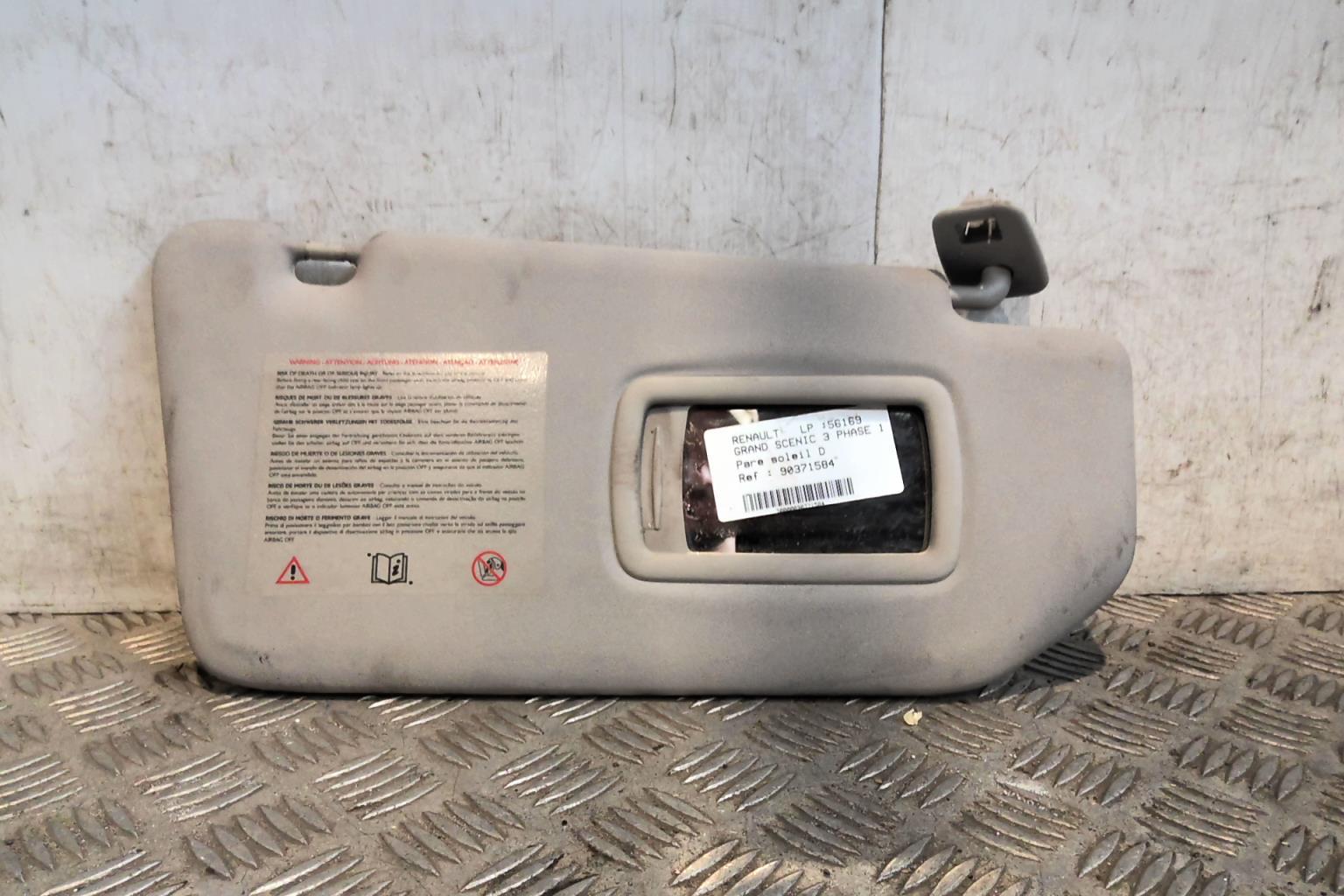 Visiera parasole destra RENAULT GRAND SCENIC 3 PHASE 1 Diésel - 1