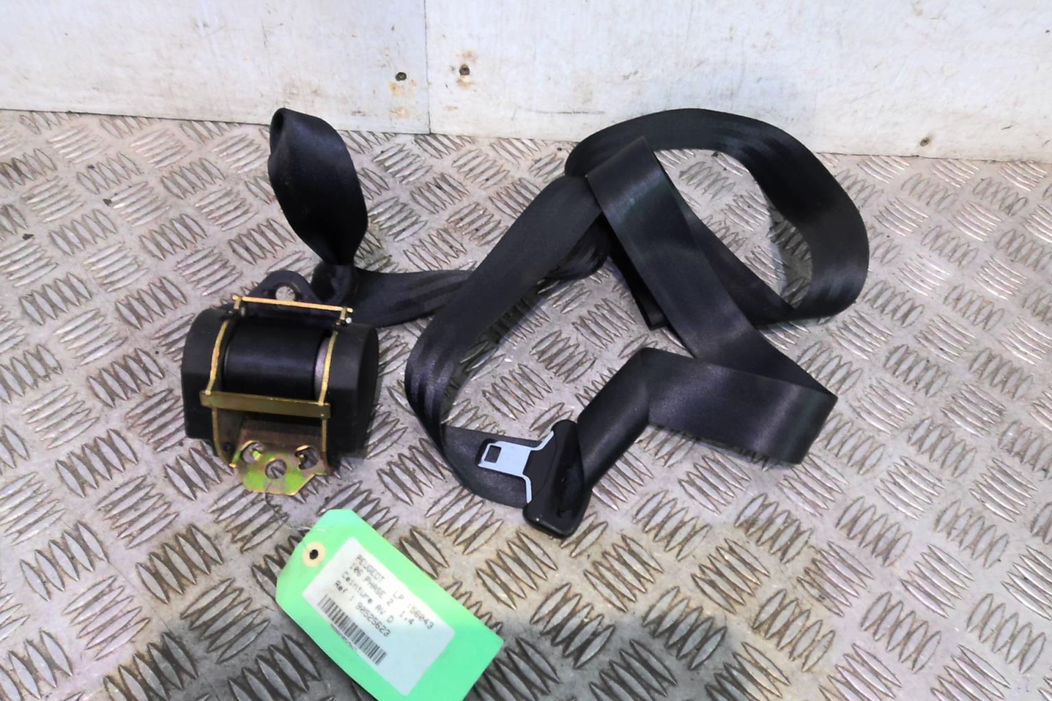 Cintura di sicurezza anteriore destra PEUGEOT 106 PHASE 2 Gasolina - 1