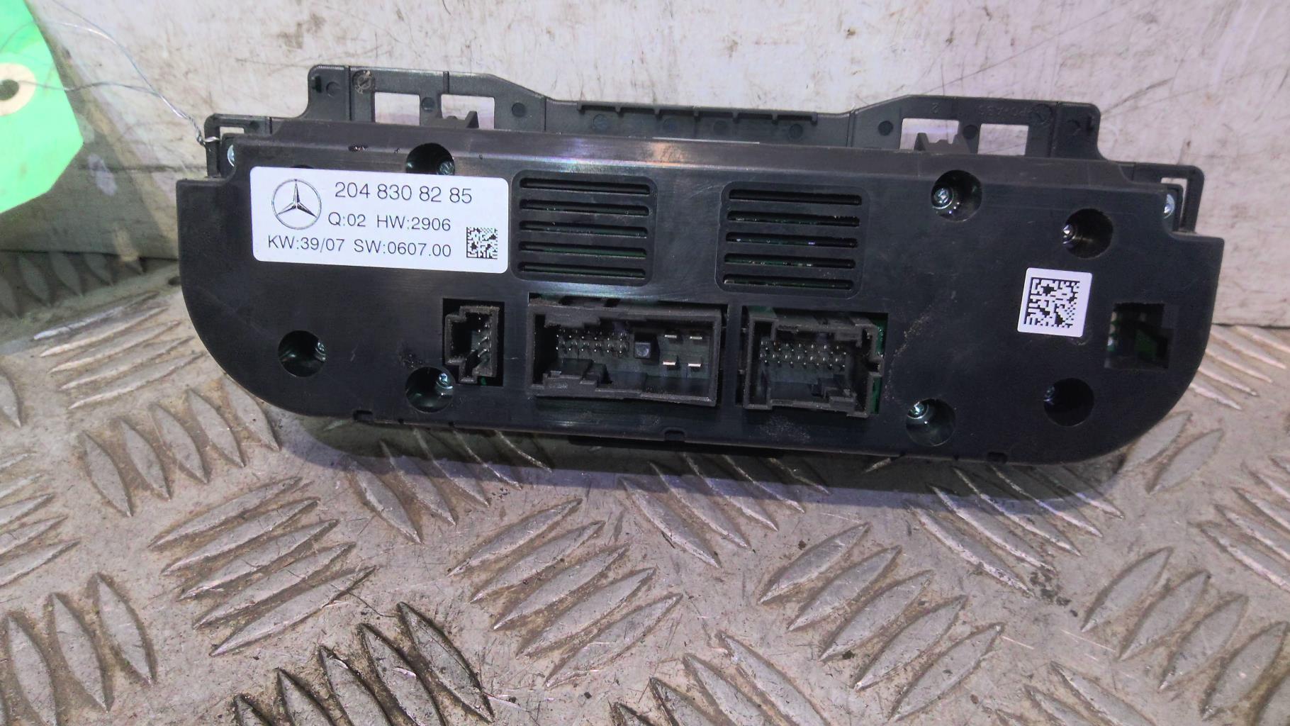 Commande chauffage MERCEDES CLASSE C 204 PHASE 1 Diesel - 1