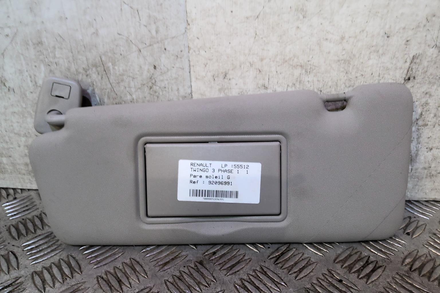 Visiera parasole sinistra RENAULT TWINGO 3 PHASE 1 Gasolina - 1