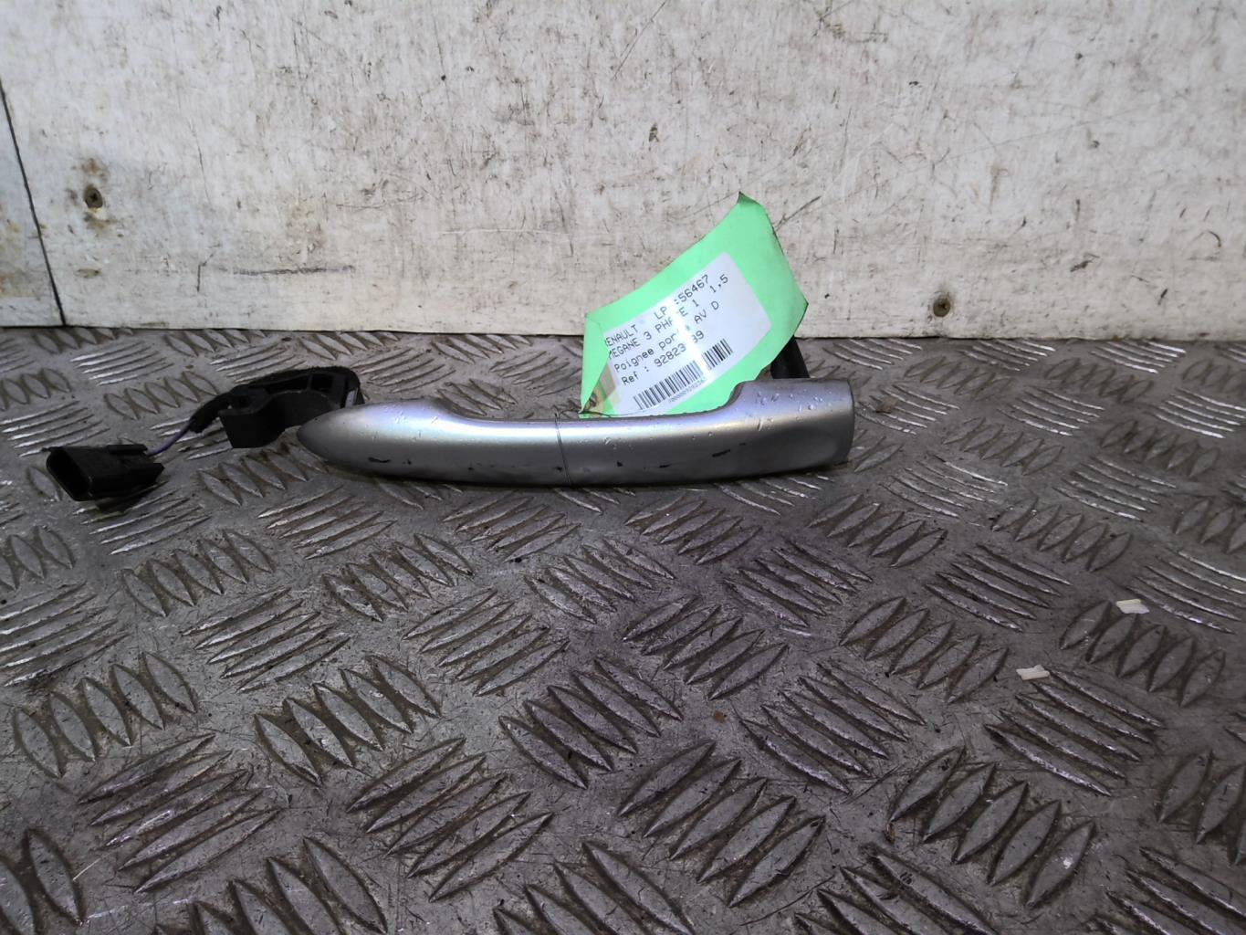 Maniglia portiera anteriore destra RENAULT MEGANE 3 PHASE 1 Diésel - 1