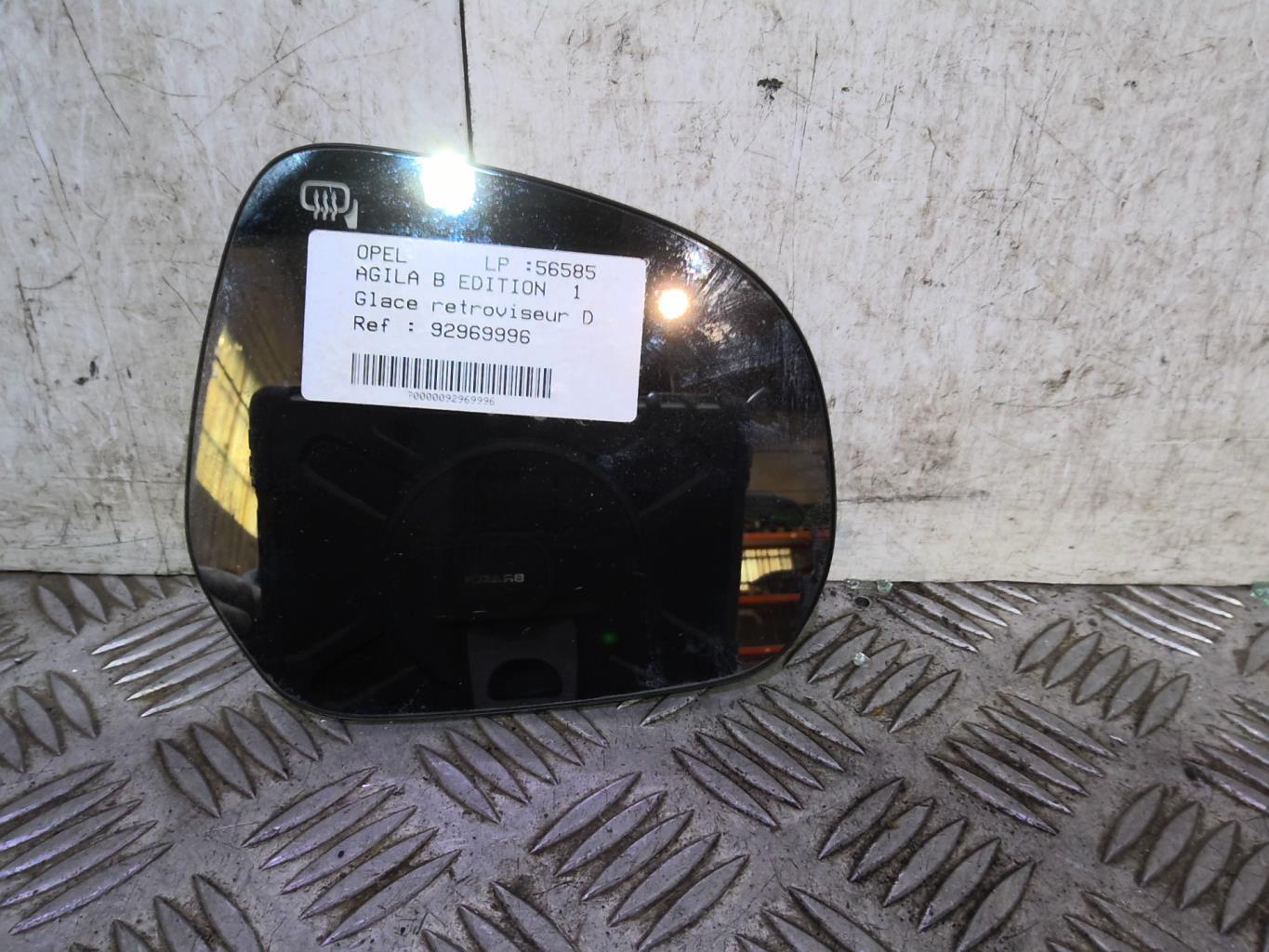 Vetro specchietto retrovisore destro OPEL AGILA B Gasolina - 1