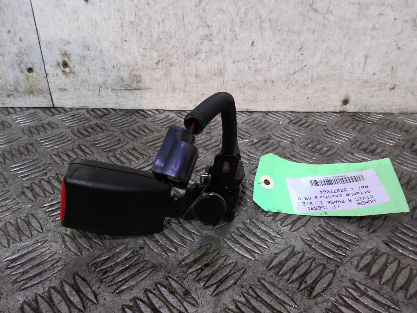 Aggancio cintura sicurezza posteriore destro HONDA CIVIC 8 PHASE 1 Diésel - 1