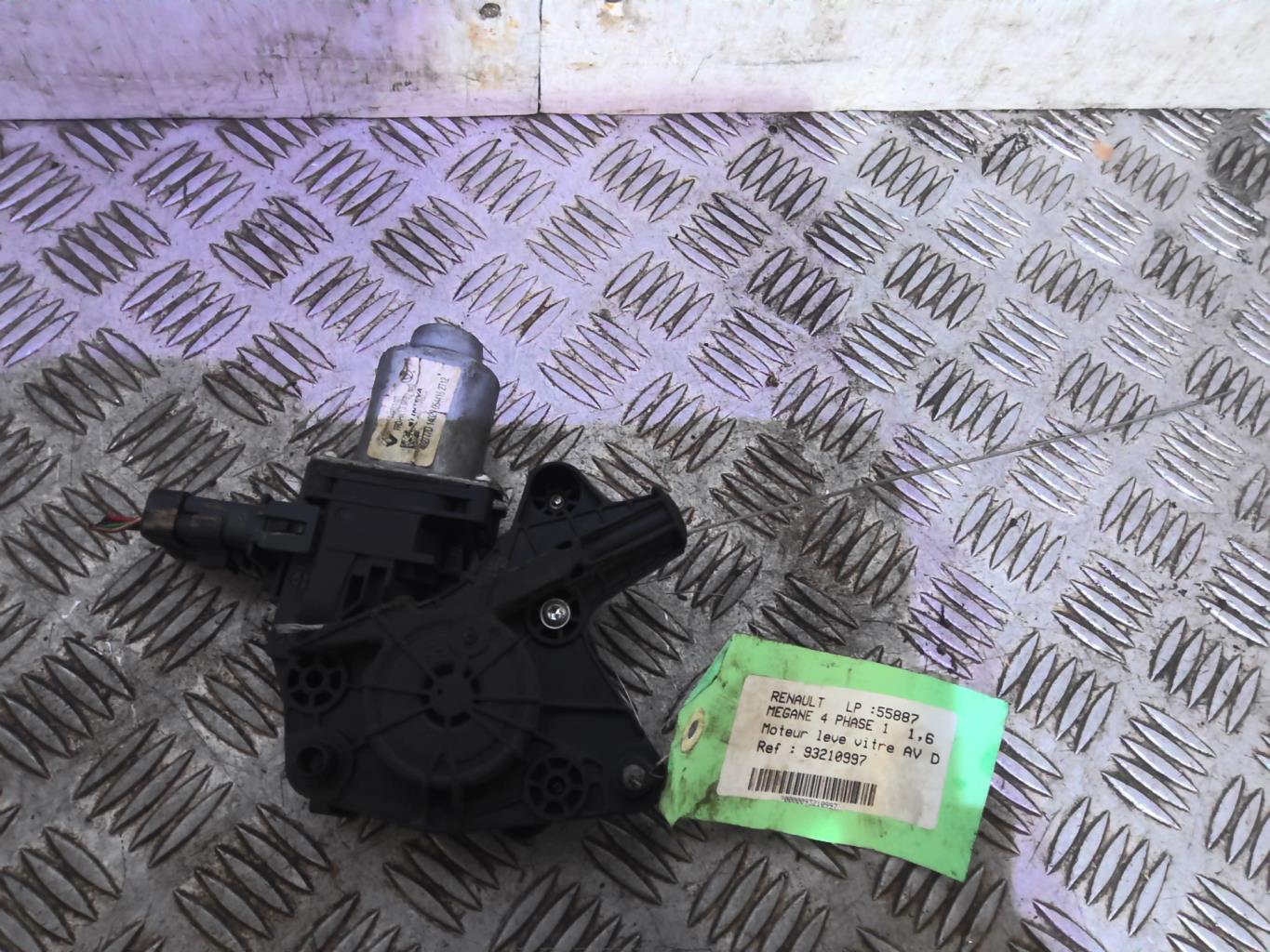 Motore alzacristalli anteriore destro RENAULT MEGANE 4 PHASE 1 Diésel/Híbrido - 1