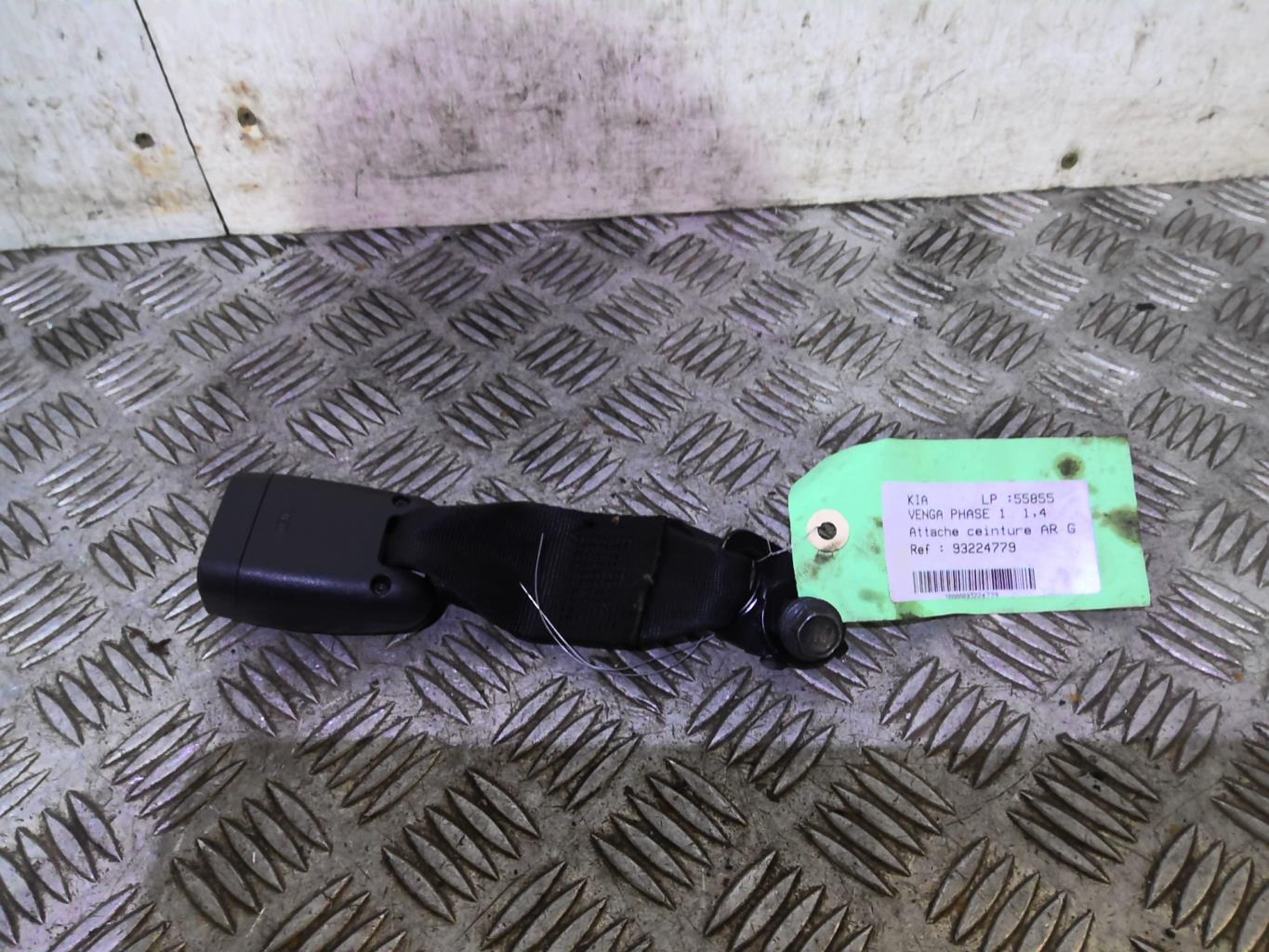 Aggancio cintura sicurezza posteriore sinistro KIA VENGA PHASE 1 Diésel - 1