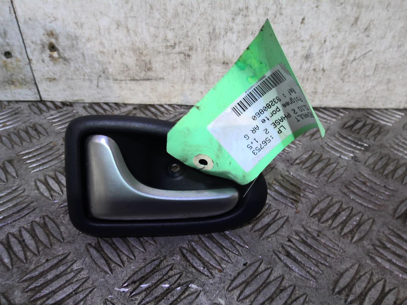 Maniglia portiera posteriore sinistra RENAULT CLIO 2 PHASE 2 Diésel - 1