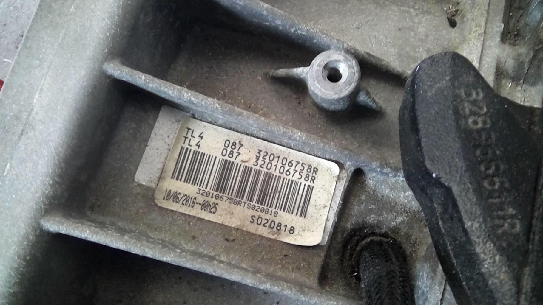 Boite de vitesses RENAULT MEGANE 4 PHASE 1 Essence - 1
