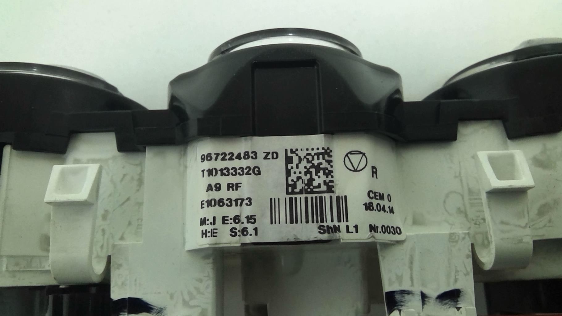 Commande chauffage PEUGEOT 208 1 PHASE 1 Diesel - 1