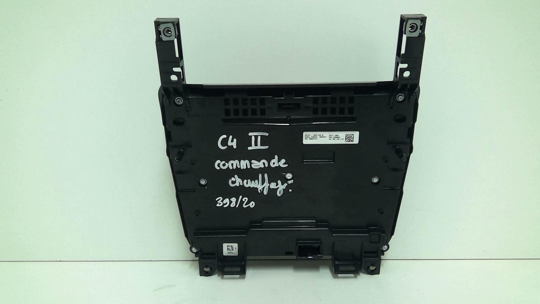 Commande chauffage CITROEN C4 2 PHASE 1 Diesel - 1