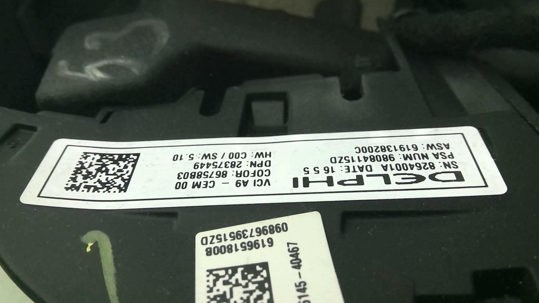 Volant PEUGEOT 208 1 PHASE 2 Diesel - 1