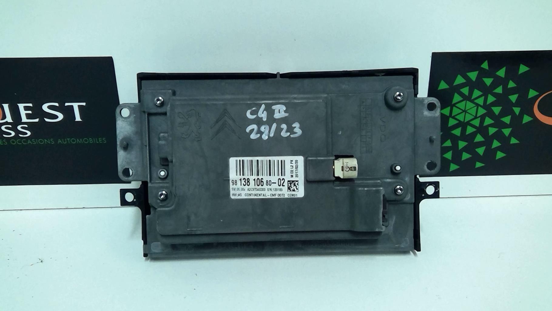 Ecran GPS CITROEN C4 2 PHASE 2 Diesel - 1