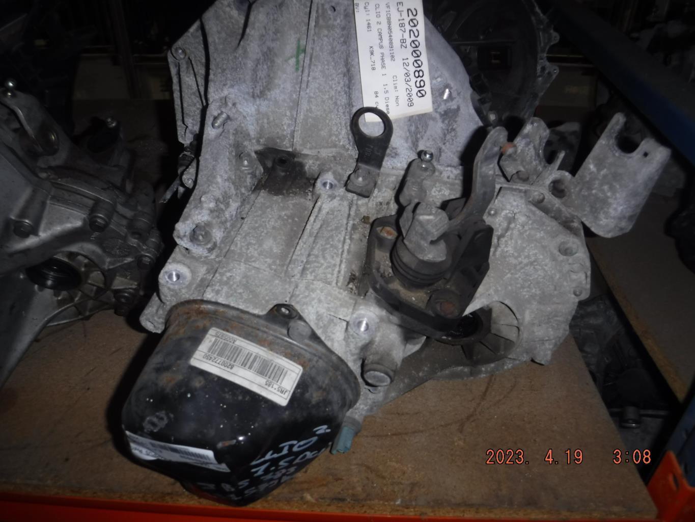 Boite de vitesses RENAULT CLIO 2 CAMPUS PHASE 1 Diesel - 1