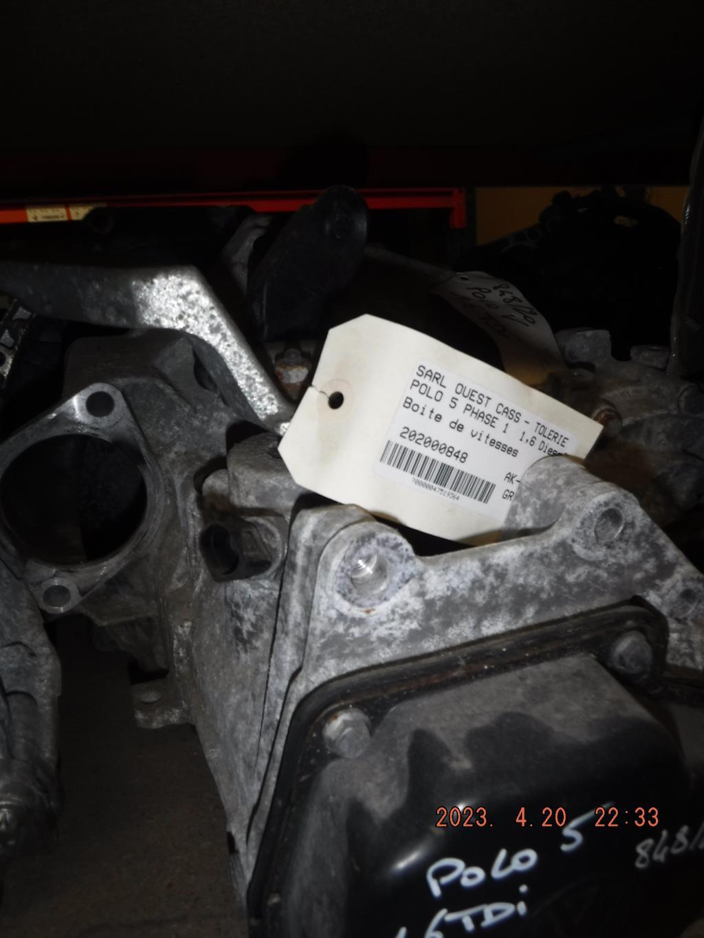 Boite de vitesses VOLKSWAGEN POLO 5 PHASE 1 Diesel - 1