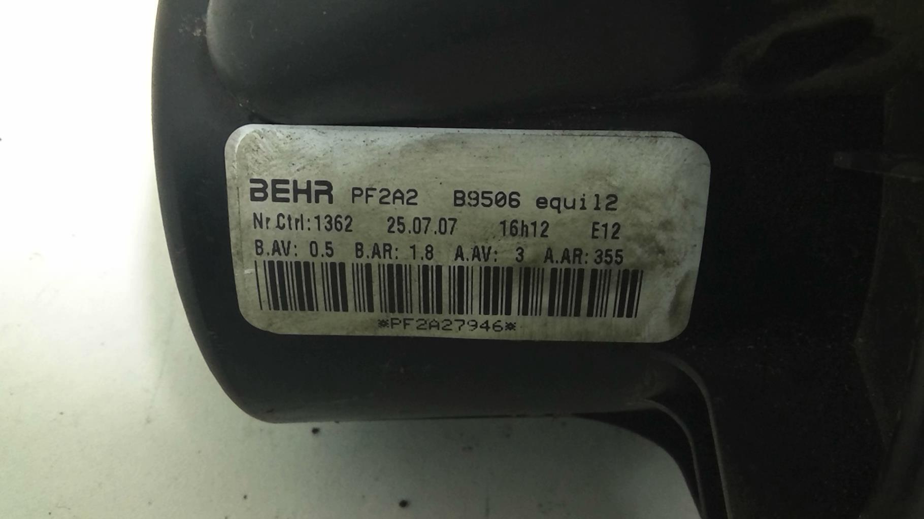 Ventilateur chauffage PEUGEOT 307 PHASE 2 Diesel - 1