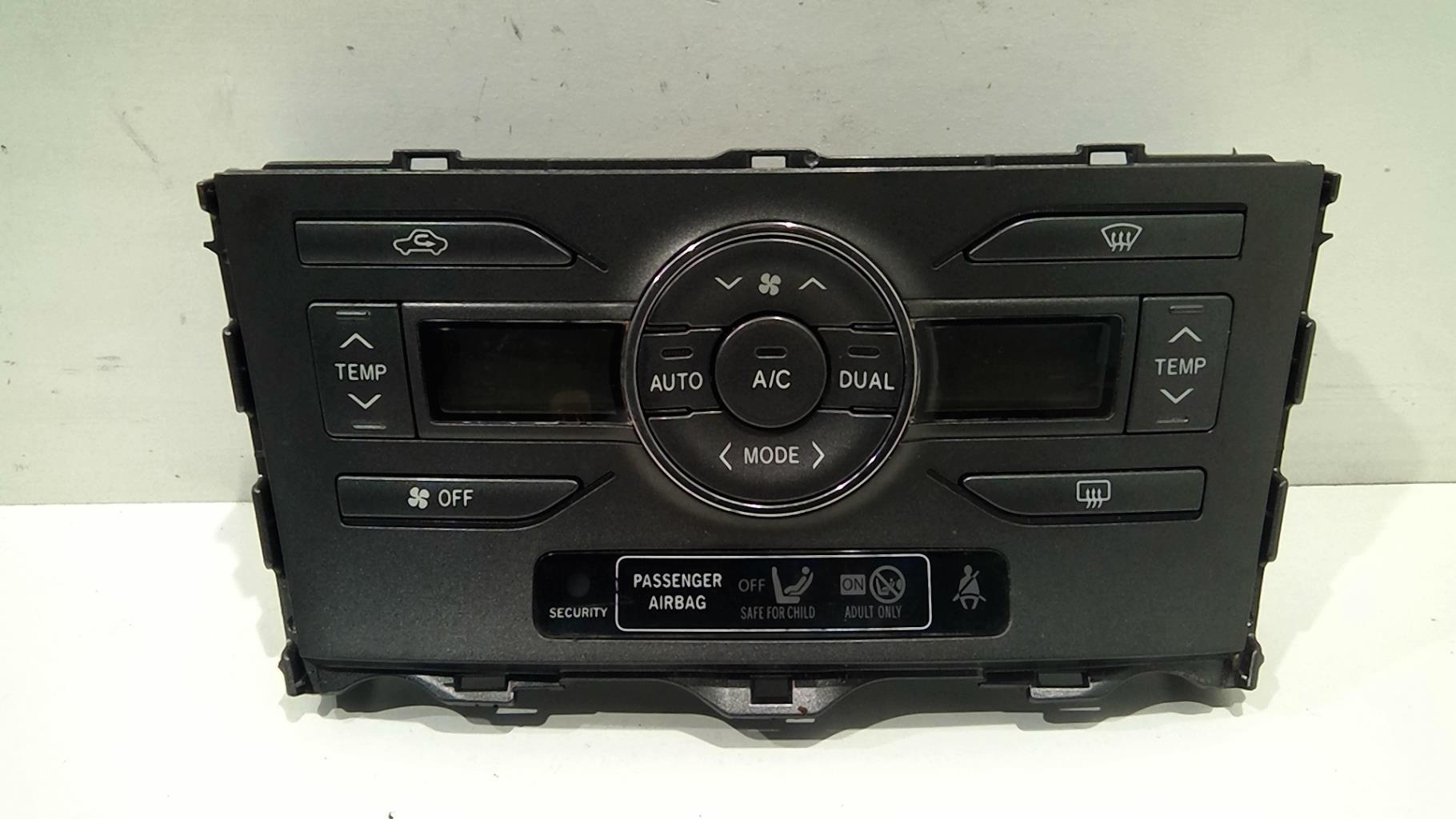 Commande chauffage TOYOTA AURIS 1 PHASE 1 Diesel - 1