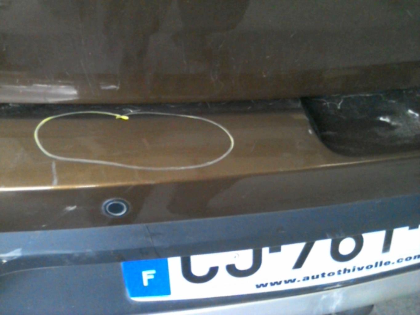 Pare choc arriere DACIA SANDERO 1 Diesel - 1