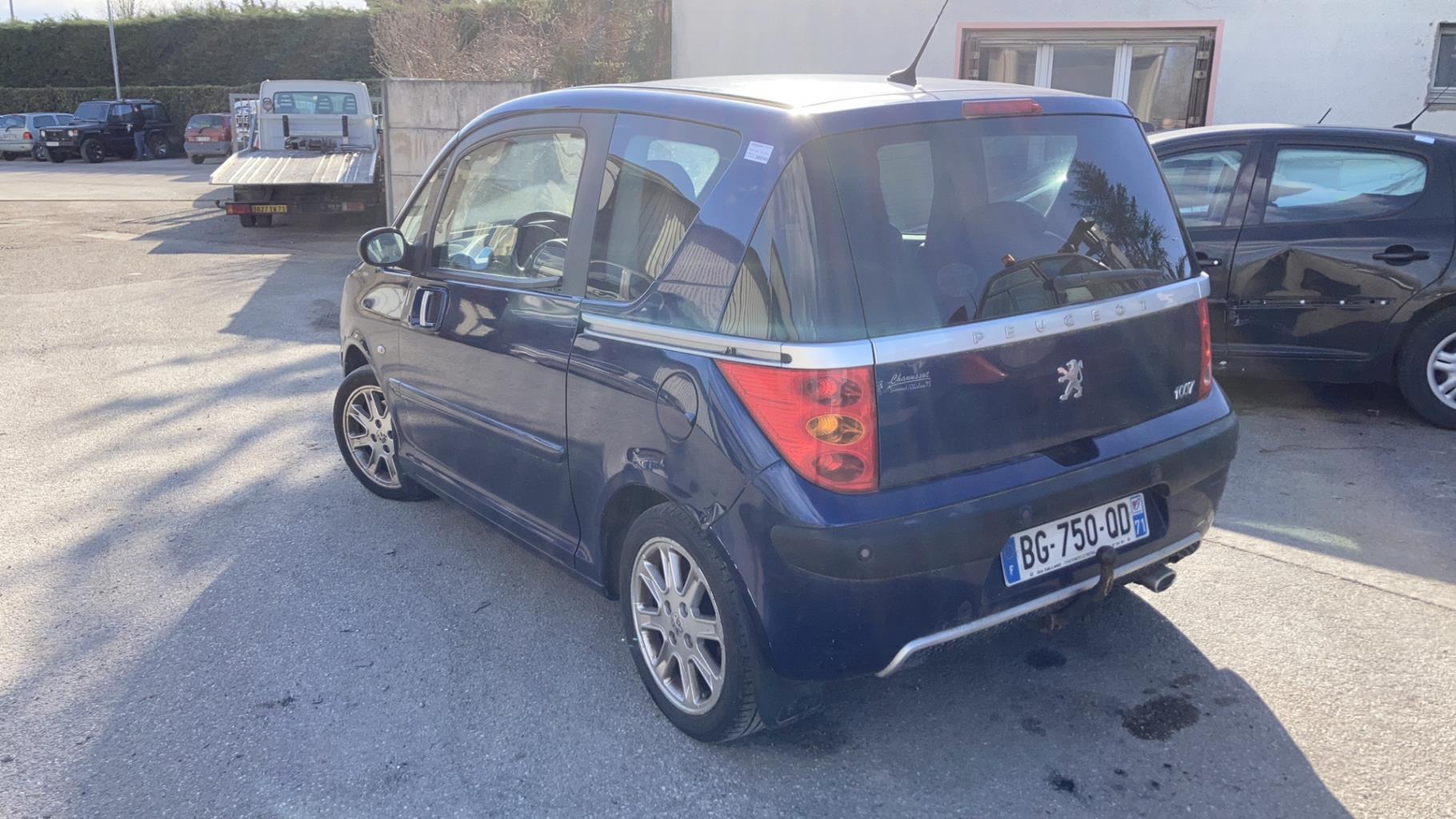 Cintura di sicurezza posteriore destra PEUGEOT 1007 Diésel - 1