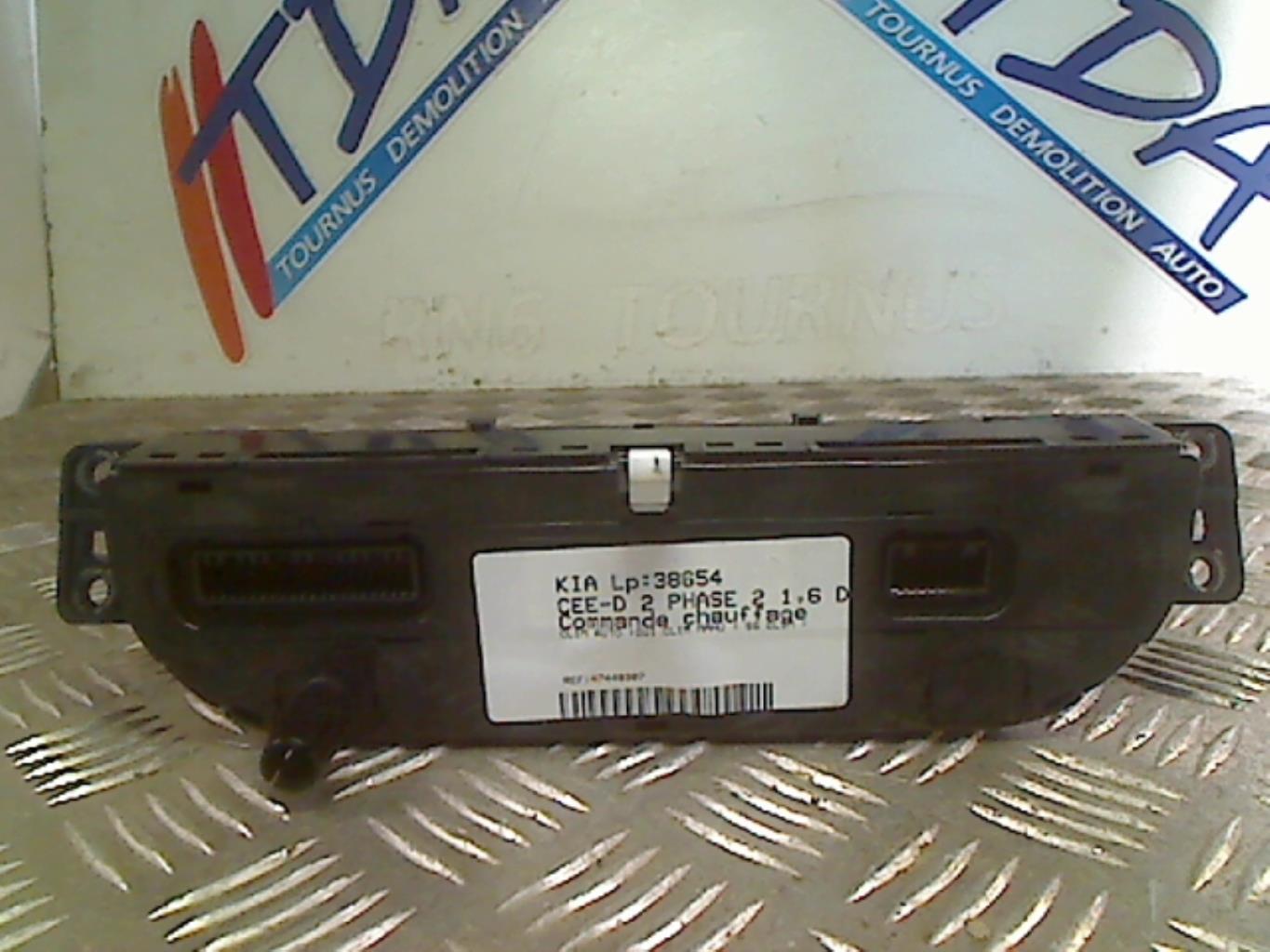 Commande chauffage KIA CEE-D 2 PHASE 2 Diesel - 1