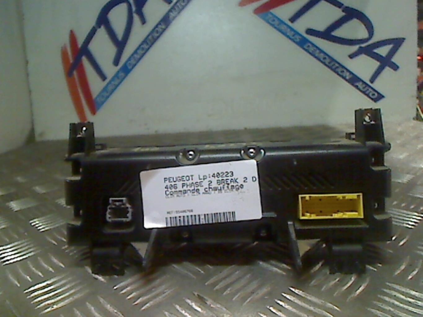 Commande chauffage PEUGEOT 406 PHASE 2 BREAK Diesel - 1