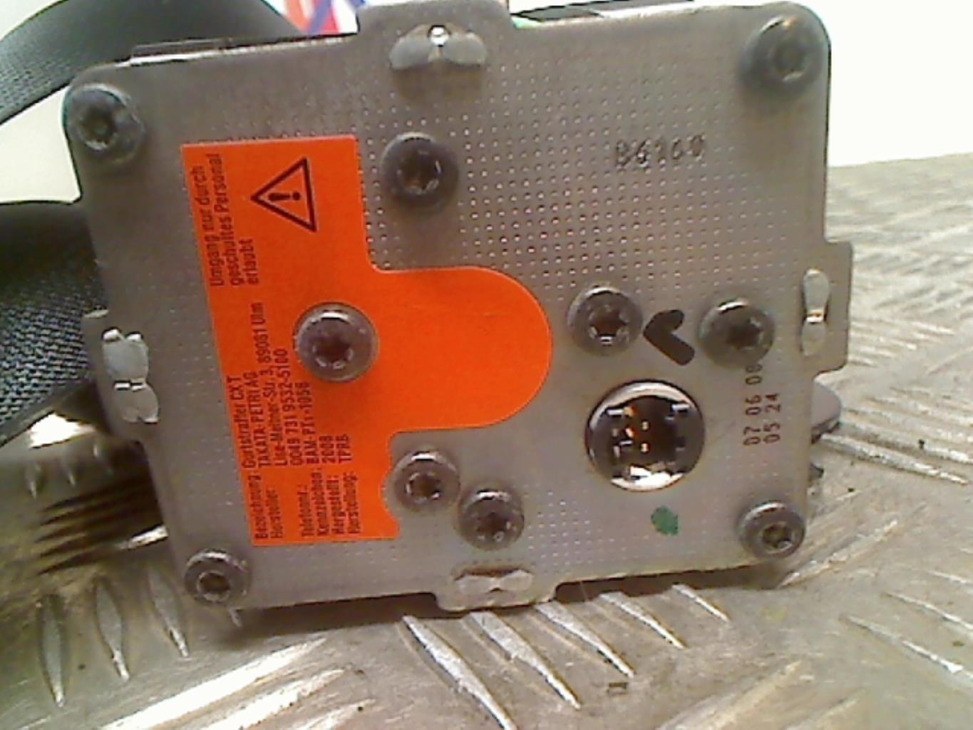 Cintura di sicurezza anteriore destra SUZUKI SPLASH Gasolina - 1