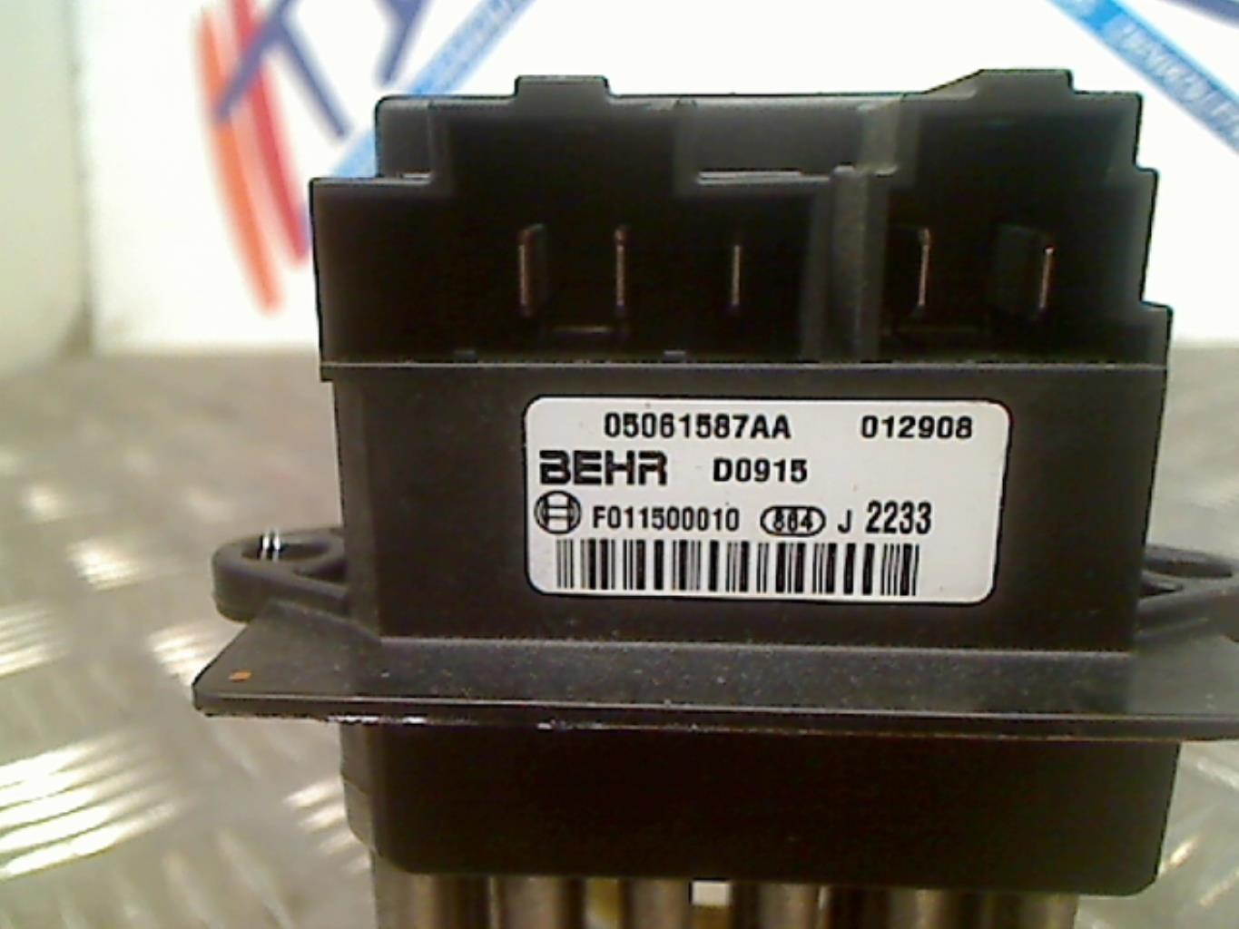Resistenza riscaldamento CHRYSLER GRAND VOYAGER 5 Diésel - 1