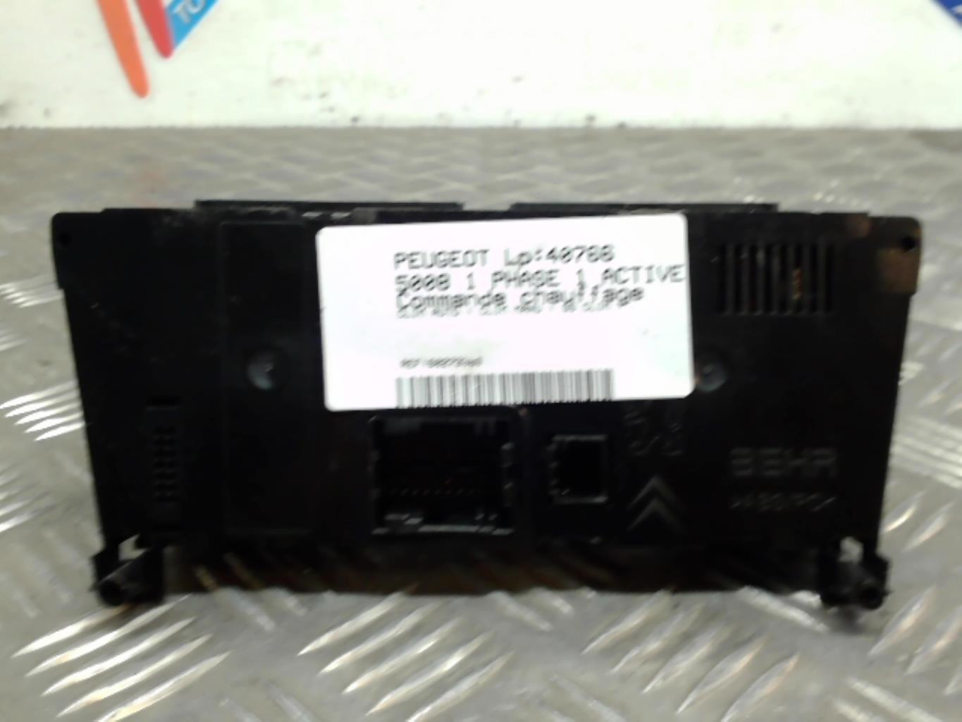 Commande chauffage PEUGEOT 5008 1 PHASE 1 Diesel - 1