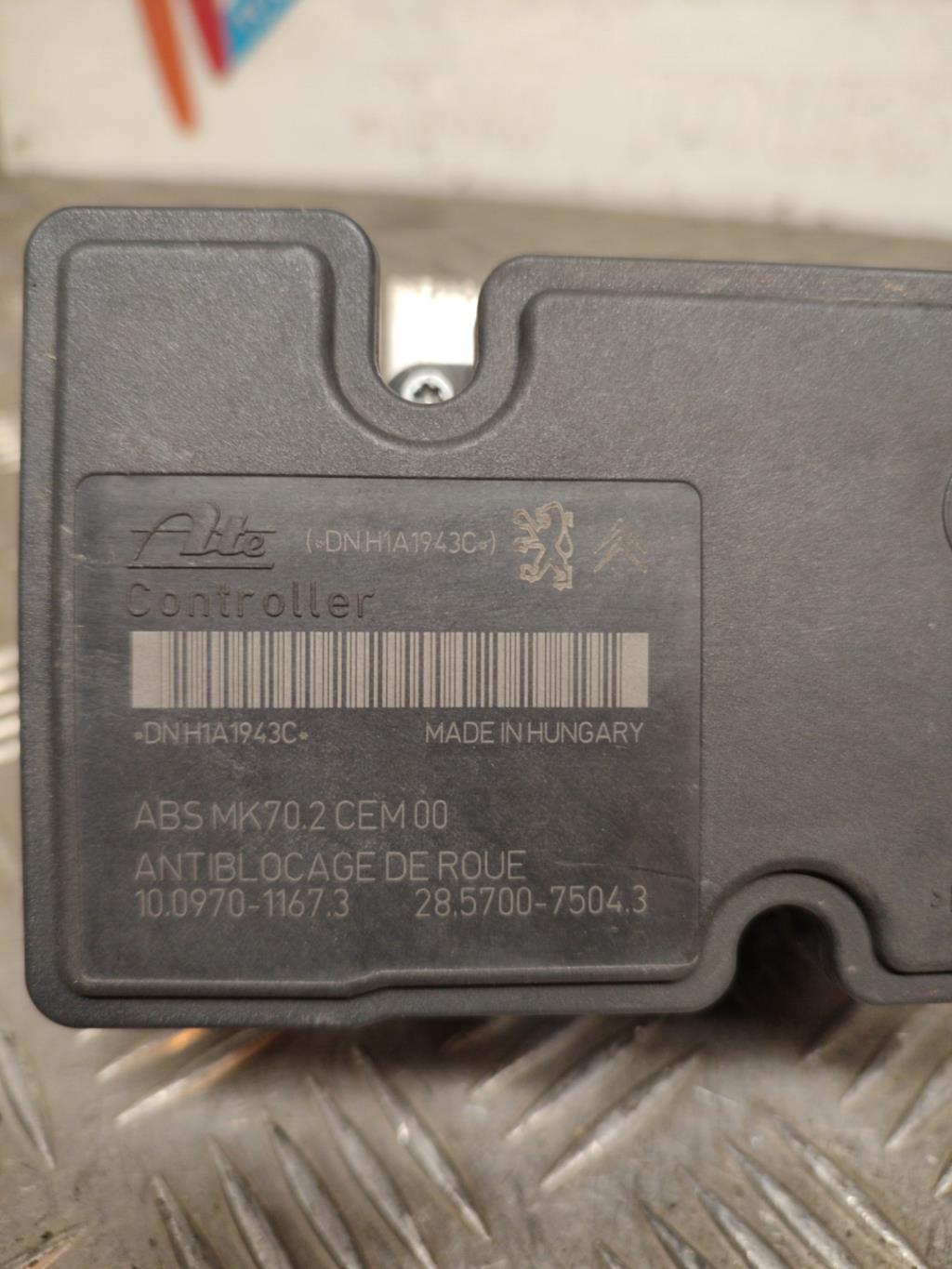 Blocco ABS (antibloccaggio freni) CITROEN C3 2 PHASE 1 Diésel - 1
