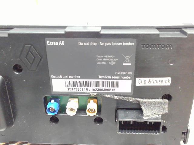 Ecran GPS RENAULT CLIO 3 PHASE 2 Diesel - 1