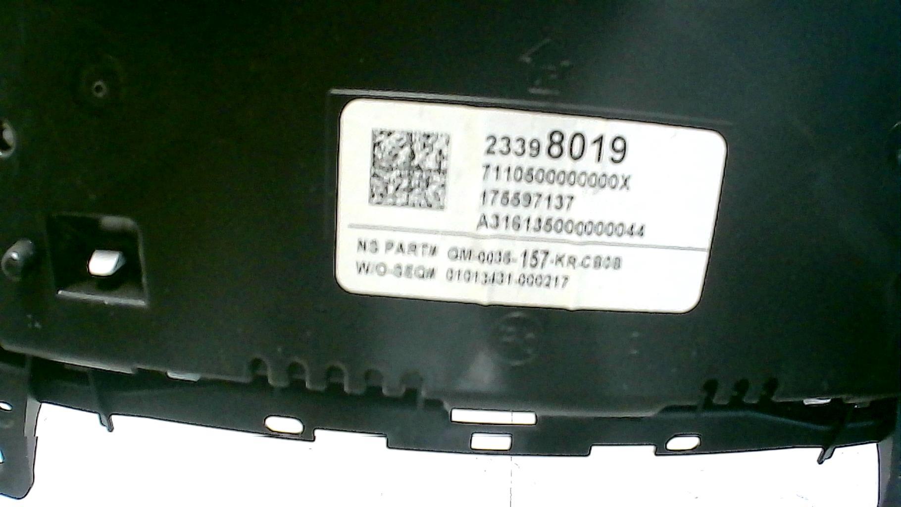 Compteur OPEL INSIGNIA 1 PHASE 2 Diesel - 1