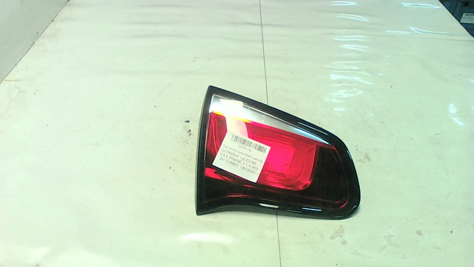 Feu arriere secondaire gauche (feux) CITROEN C3 2 PHASE 2 Diesel - 1