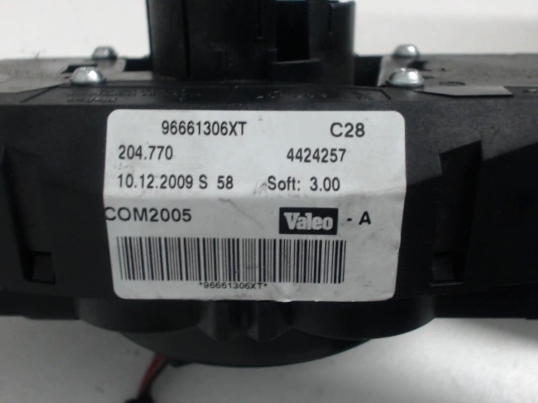 Image Com (Bloc Contacteur Tournant+Commodo Essuie Glace+Commodo Phare) - PEUGEOT 207