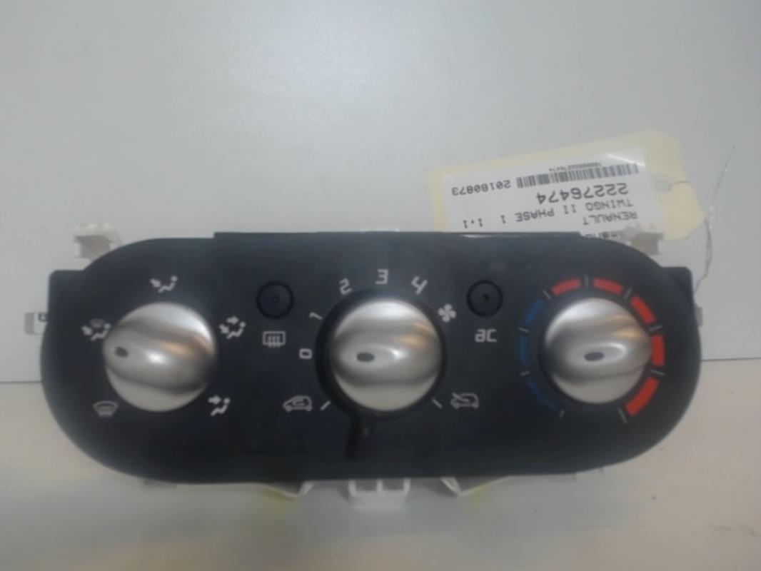 Commande chauffage RENAULT TWINGO 2 PHASE 1 Essence - 1