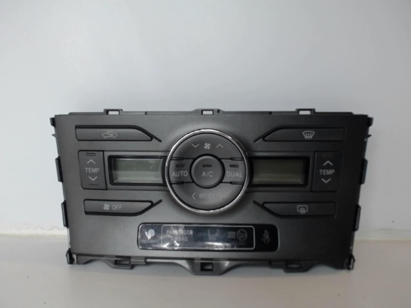 Commande chauffage TOYOTA AURIS 1 PHASE 1 Diesel - 1