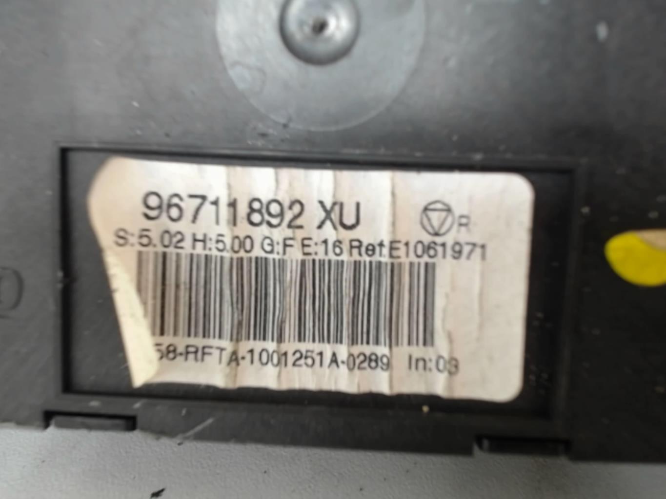 Commande chauffage CITROEN C3 PICASSO PHASE 1 Diesel - 1