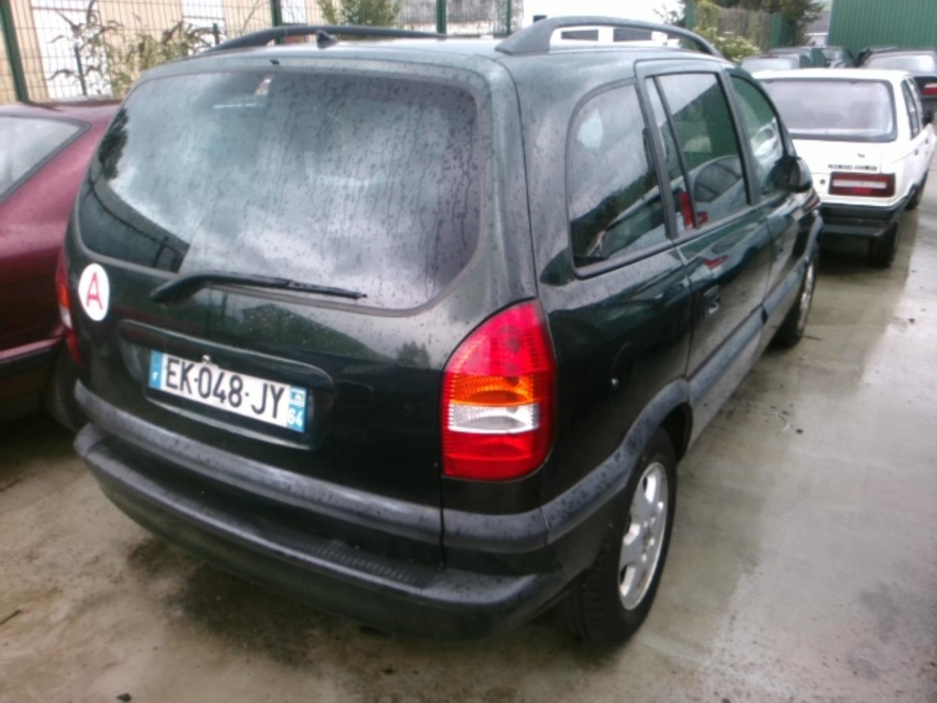 Image Pare choc arriere - OPEL ZAFIRA A