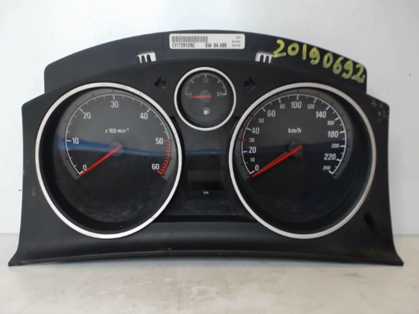Compteur OPEL ASTRA H PHASE 1 Diesel - 1