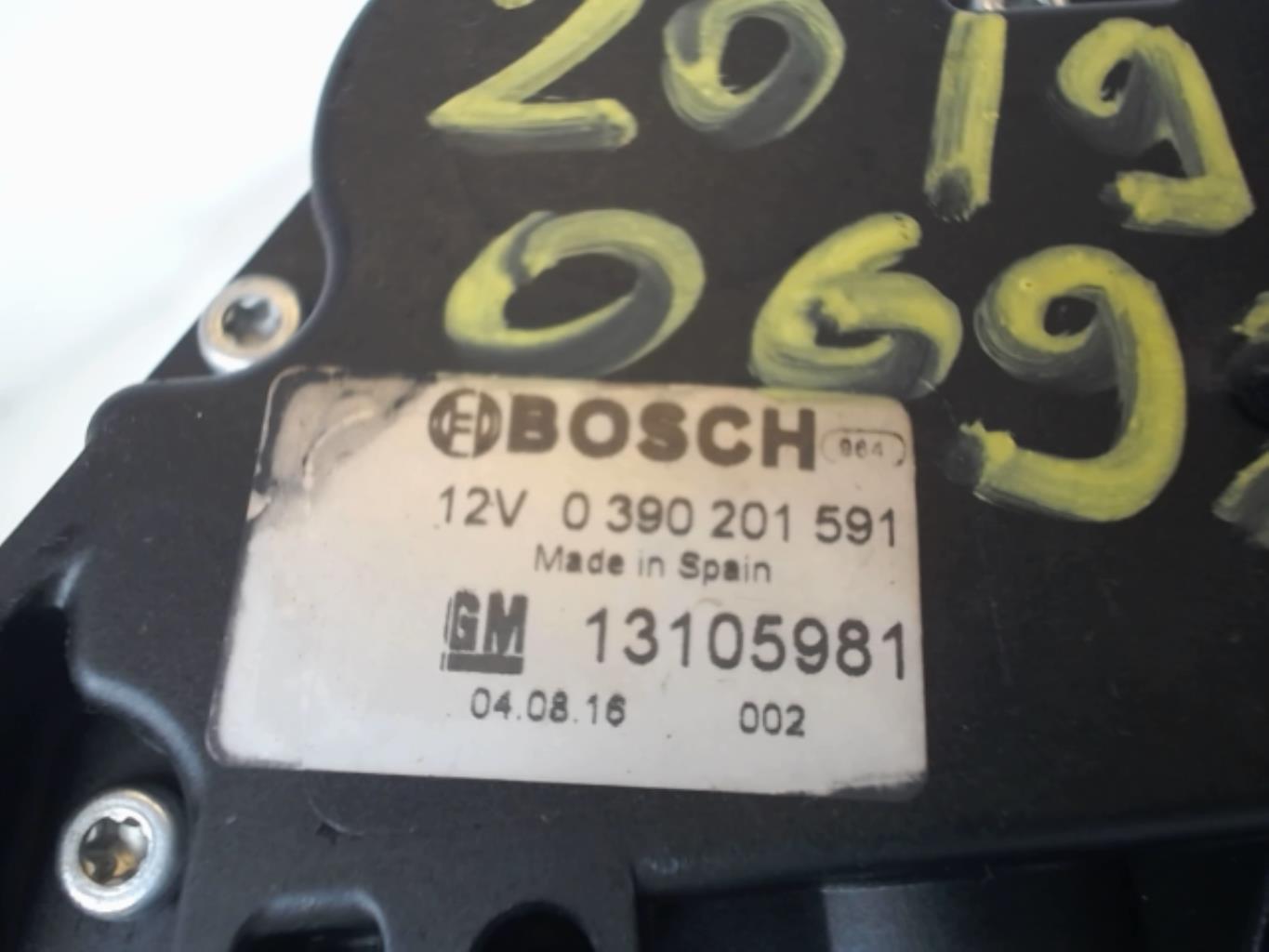 Image Moteur essuie glace arriere - OPEL ASTRA H