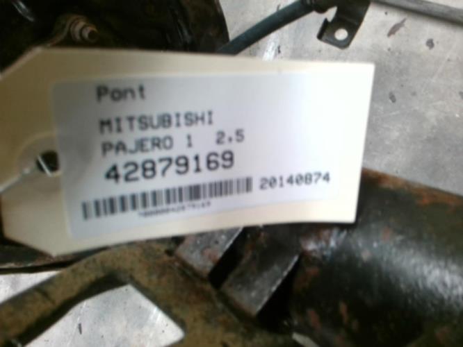 Image Pont (propulsion) - MITSUBISHI PAJERO 1
