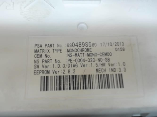 Image Compteur - PEUGEOT 3008 1